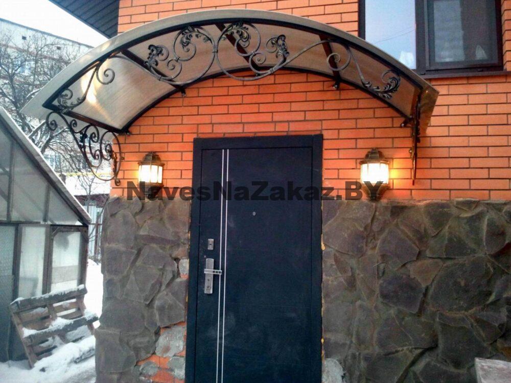 Козырек над входной дверью №101 по лучшей цене Козырек над входной дверью №101