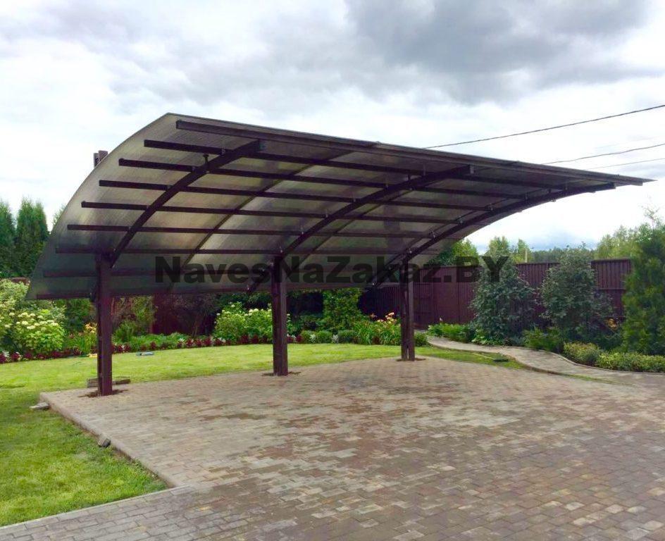 Навес консольный сварной 6 на 6,3 по лучшей цене Навес консольный сварной 6 на 6,3