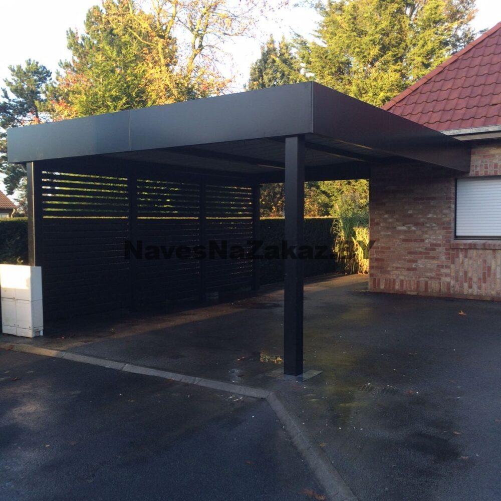 Навес для авто перед домом 4 на 5 по лучшей цене Навес для авто перед домом 4 на 5
