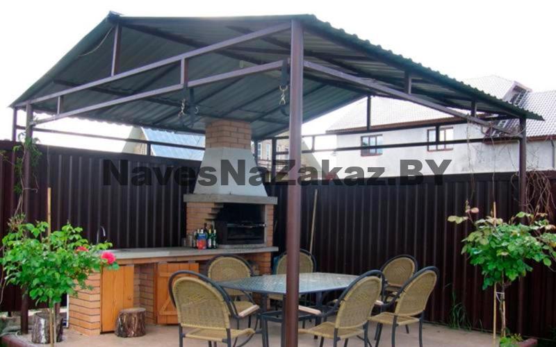 Навесы для барбекю 4 на 4 по лучшей цене Навесы для барбекю 4 на 4