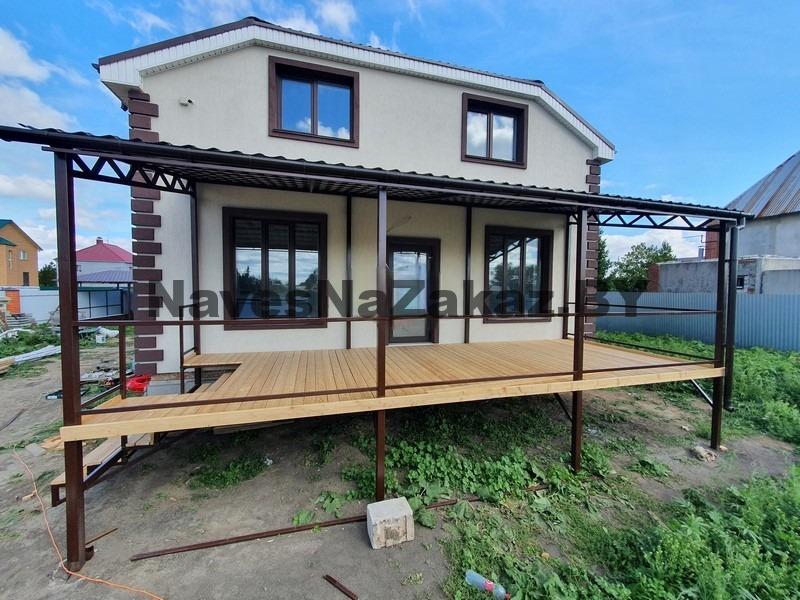 Терраса к дому 3 на 8 по лучшей цене Терраса к дому 3 на 8