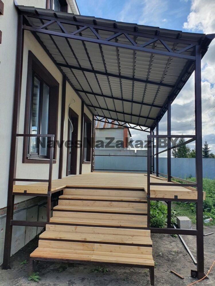 Терраса к дому 3 на 8 по лучшей цене Терраса к дому 3 на 8