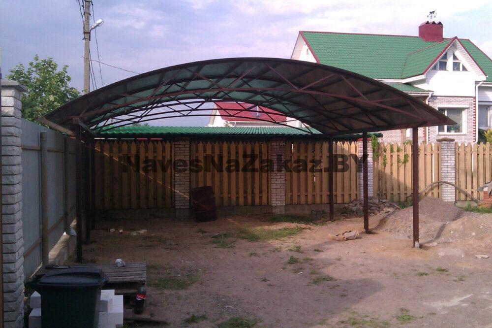 Арочный навес для машины 5 на 6 по лучшей цене Арочный навес для машины 5 на 6