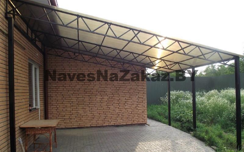 Терраса из поликарбоната 5 на 8 по лучшей цене Терраса из поликарбоната 5 на 8