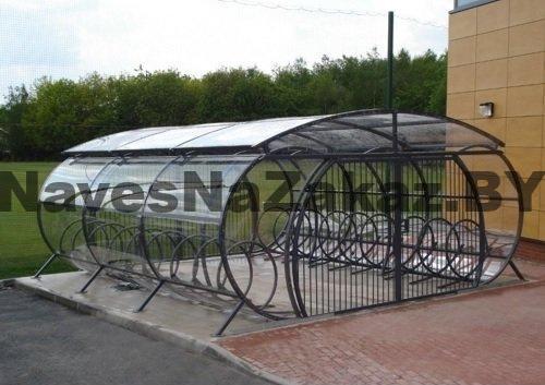 Крытая велопарковка на заказ по лучшей цене Крытая велопарковка на заказ