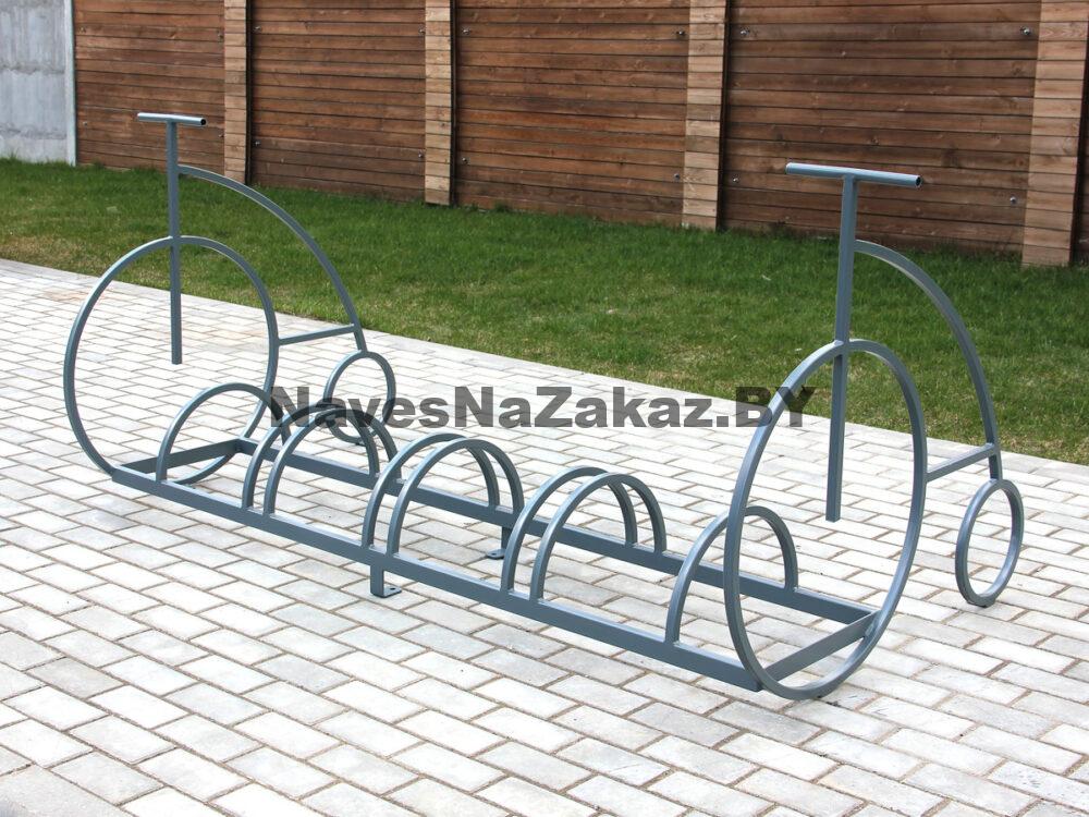 Велопарковка на 5 устройств по лучшей цене Велопарковка на 5 устройств