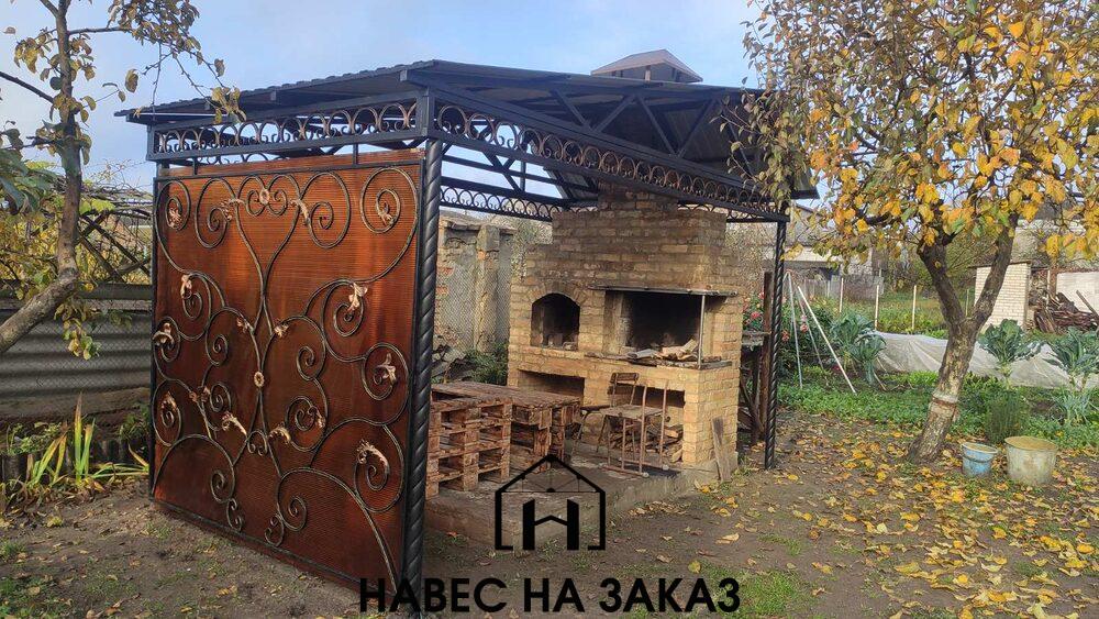 Навес для зоны барбекю 4 на 6 по лучшей цене Навес для зоны барбекю 4 на 6