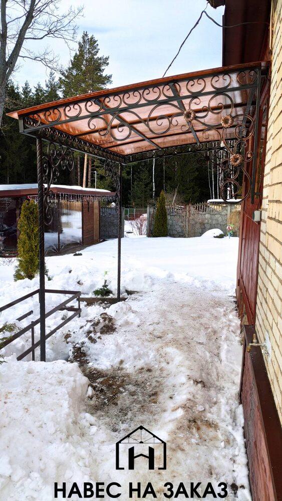 Придомовой навес 3 на 3 по лучшей цене Придомовой навес 3 на 3