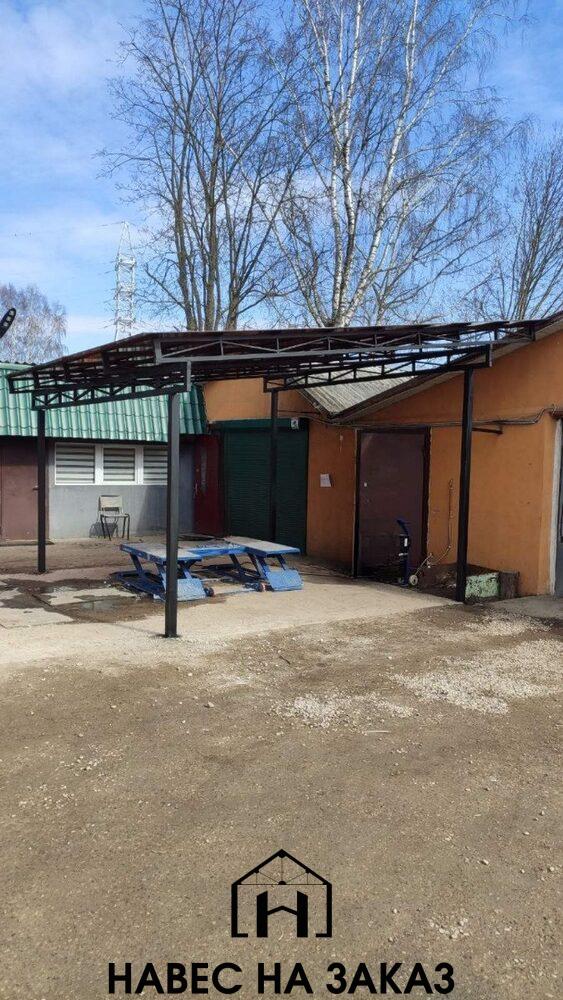 Односкатный навес для авто 8 на 8 по лучшей цене Односкатный навес для авто 8 на 8