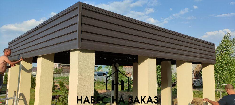 Беседка в Лофт стиле для зоны отдыха 6 на 6 по лучшей цене Беседка в Лофт стиле для зоны отдыха 6 на 6