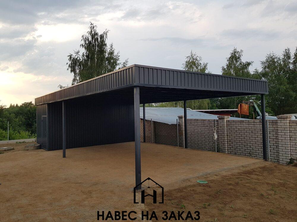 Автонавес с хозблоков 6 на 12 метров по лучшей цене Автонавес с хозблоков 6 на 12 метров