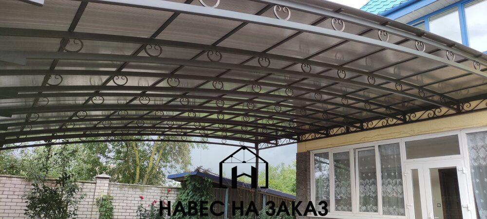 Навес для дачи 6 на 8 м по лучшей цене Навес для дачи 6 на 8 м