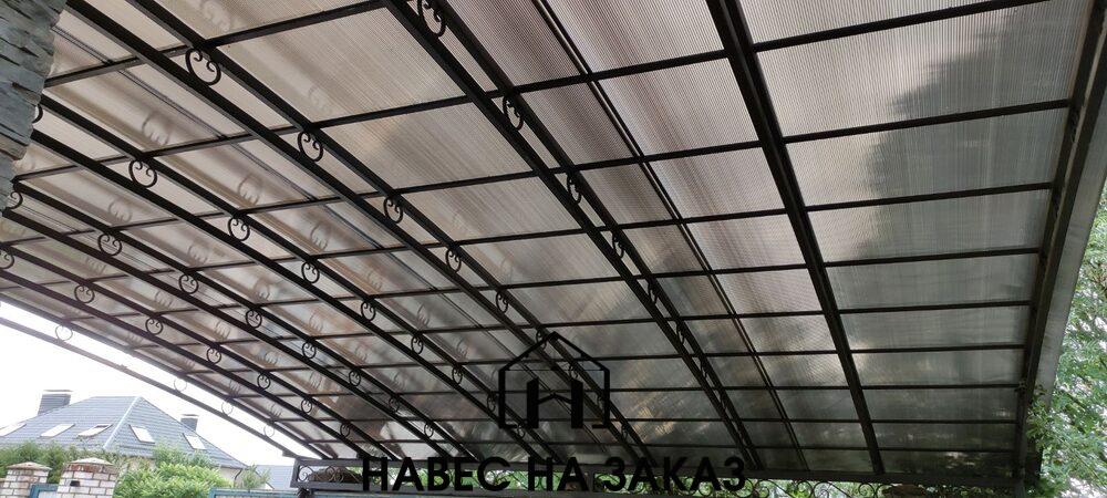 Навес для дачи 6 на 8 м по лучшей цене Навес для дачи 6 на 8 м