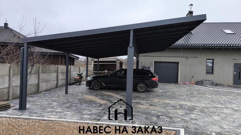 Навес для машины в лофт стиле 6 х 6 по лучшей цене Навес для машины в лофт стиле 6 х 6