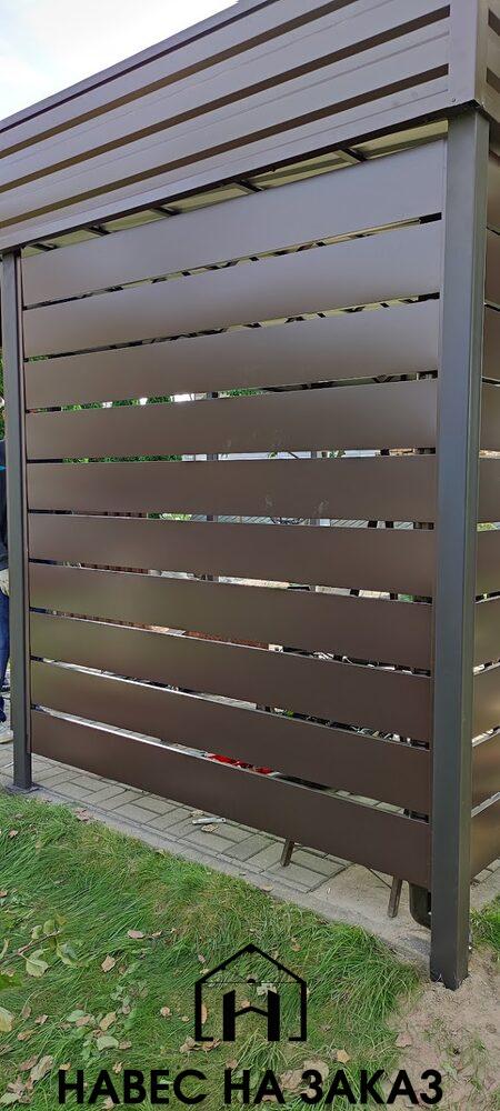 Навес из металла в лофт стиле 4 на 3 по лучшей цене Навес из металла в лофт стиле 4 на 3