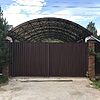 Арочный навес для авто 6 на 8 м